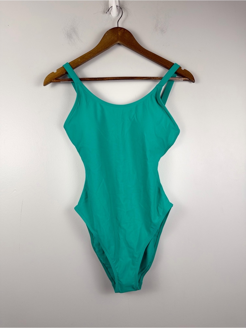 Fair Harbor Green Blue One piece swimsuit size small
